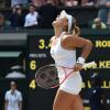 Angelique Kerber freut sich nach ihrem Sieg gegen Venus Williams in Wimbledon. Jetzt steht sie im Finale!