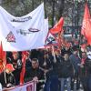 
Der Königsplatz war gut gefüllt. 3000 Teilnehmerinnen und Teilnehmer beteiligten sich nach Gewerkschaftsangaben am Warnstreik.