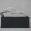 Einer Yoga-Pose nachempfunden ist die Skulptur des friedvollen Kriegers von Bildhauer Jonas Ochs. 