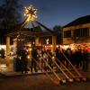 Beliebt ist der Wehringer Weihnachtsmarkt wegen seiner heimeligen Atmosphäre und der vielen Stände mit selbst gemachten Dingen.