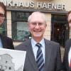 Das Führungstrio des Bankhauses Hafner: Thomas, Alfons und Christian Hafner leiten die Privatbank.  
