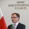 Justizminister Zbigniew Ziobro in einer Sitzung des polnischen Senats.