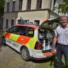 BRK-Bereitschaftsleiter Joachim Gschrey hofft auf Spenden für ein neues Einsatzfahrzeug für die Helfer vor Ort, die in Weichering, Karlshuld und Umgebung im Einsatz sind.