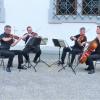 Kammermusik während der Oettinger Musiktage im Schlossgarten. 