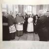 Der damalige Kardinal Joseph Ratzinger (Dritter von links) wurde 1980 im Rathaus Lauingen empfangen 
