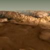 Die undatierte Aufnahme zeigt eine Landschaftsstruktur, die Valles Marineris auf dem Mars. Forscher zweifeln mittlerweile, dass ein Leben auf dem Planeten möglich ist.