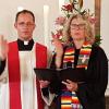 Ökumene in Bad Wörishofen: Stadtpfarrer Andreas Hartmann und Pfarrerin Susanne Ohr feierten gemeinsam Gottesdienst zum Gedenken an die Reformation. 	 