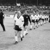 Im Viertelfinale der WM 1966 führte Kapitän Uwe Seeler die DFB-Auswahl zu einem 4:0 gegen Uruguay.