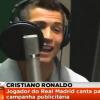 Cristiano Ronaldo im Musikstudio