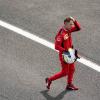 Wieder nichts mit einer guten Platzierung: Sebastian Vettel kämpft mit sich und seinem Ferrari.