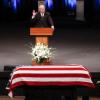 Joe Biden nahm mit einer emotionalen Rede Abschied vom verstorbenen US-Senator John McCain.