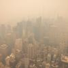 New York inmitten von Rauch, der durch Waldbrände in Kanada verursacht wurde.
