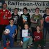 Reichlich Fußball gab es bei den Hallenturnieren der JFG Region Burgheim zu sehen. Auf dem Foto ist die erfolgreiche Mannschaft aus dem U15/2-Turnier, die SG Wagenhofen/Ried, zu sehen.  
