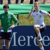Bundestrainer Joachim Löw (l) überlegt, Marco Reus im Sturm einzusetzen. Foto: Marcus Brandt dpa