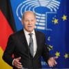 Bundeskanzler Olaf Scholz hielt am Europatag eine Rede im EU-Parlament.