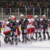 Beim Eishockeyspiel zwischen Landsberg und Klostersee soll ein Fan Polizisten beleidigt haben. Die Spieler gingen friedlich auseinander.