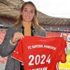 Fußball-Nationalspielerin Sydney Lohmann aus Pürgen bleibt bis 2024 beim FC Bayern München. 