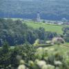 Dieser Blick auf Unterliezheim täuscht: Im Landkreis Dillingen gibt es weniger Wald als im Bayern-Durchschnitt. Wegen des Klimawandels ist er großen Gefahren ausgesetzt.  