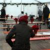 Auch beim SKM finden Menschen Unterstützung, wie hier bei der Stadtweihnacht im Wärmezelt. 