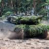 Fährt nur, aber schießt nicht. Ein Kampfpanzer Leopard II der Bundeswehr. Der Truppe mangelt es an Munition.