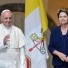 Papst-Besuch in Brasilien: Franziskus in Rio mit Protesten empfangen