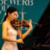 Naoko Nakajima in der ersten Runde des Violinwettbewerbs Leopold Mozart.