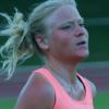 Kathrin Wörle zeigte bei ihrem ersten 3000-Meter-Lauf in Karlsfeld eine starke Leistung. 