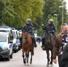 Beim Spiel des SSV Ulm 1846 gegen den 1. FC Saarbrücken herrschte rund um das Ulmer Donaustadion eine starke Polizeipräsenz.