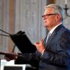 Der frühere Bundespräsident Joachim Gauck - hier bei der Eröffnung des Augsburger Friedensfests 2019 im Goldenen Saal - kommt am 15. Oktober nach Günzburg.