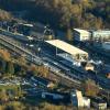 Der Bahnhof Günzburg – rund um ihn entstanden im Laufe der Zeit nach der Inbetriebnahme neue Firmen, die Stadt profitierte. 	