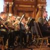 Ein kleines Jubiläum feierte das Blasorchester Kirchheim beim Konzert im Zedernsaal. Die Formation wird heuer 45 Jahre alt. Gefeiert wurde mit einer musikalischen Reise durch verschiedene Länder. 	