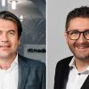 Bernhard Hock (links) und Andreas Schmutterer sind als Vorsitzende der Geschäftsleitung künftig in der Mediengruppe Pressedruck verantwortlich für den Standort Augsburg.