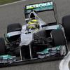 Mercedes-Pilot Nico Rosberg fuhr erstmals auf die Pole Position. Foto: Franck Robichon dpa