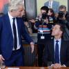Rechtspopulist Geert Wilders (links) muss Mark Rutte den Vortritt lassen.
