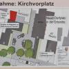 Der neue Kirchvorplatz könnte in Unterglauheim künftig so aussehen. Der Plan wurde im Rahmen der Dorferneuerung vorgestellt. 