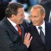 Vertraute: Gerhard Schröder und Wladimir Putin.