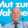 Der Spitzenkandidat der «Alternative für Deutschland» (AfD) für die Landtagswahl in Brandenburg, Alexander Gauland,  hält Mitglieder mit Rechtsaußen-Vergangenheit für unproblematisch. 