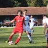 Sebastian Baur erzielte beim 4:1 Hinspielsieg der Raistinger in Penzberg das zwischenzeitliche 2:0.