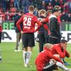 Fassungslosigkeit: Der FC Ingolstadt ist in die 3. Liga abgestiegen. 