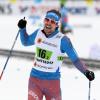 Sergej Ustjugow bringt den russischen WM-Sieg im Teamsprint ins Ziel.