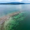 Die Halbinsel Mettnau im Bodensee.