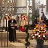 Ökumenischer Gottesdienst zur "Woche für das Leben" im Augsburger Dom (von links):
Landesbischof Heinrich Bedford-Strohm, Bischof Bertram Meier,  Bischof Georg Bätzing und Regionalbischof Axel Piper.