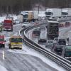 Auf der A96 hat sich am Montagmorgen ein Unfall mit mehreren Fahrzeugen ereignet. Es gab lange Staus.