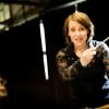 Proben für die ersten gemeinsamen Konzerte mit dem Schwäbischen Jugendsinfonieorchester: Dirigentin Carolin Nordmeyer. 	<b>Foto: Ute Laux</b>
