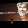 Reinhold Messner bei seinem Vortrag im Congress Centrum Ulm.