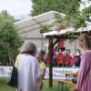 Die Stimmung auf dem Musikantenfest beim Staufener Klingenplatz war gut. 