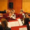 Frühlingskonzert mit dem Jugend- und Blasorchester der Harmoniemusik Welden unter Tristan Uth.  
