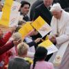 Papst Benedikt XVI. besucht Deutschland.