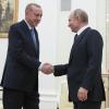 Handschlag in Moskau: der türkische Präsident Recep Tayyip Erdogan und sein russischer Amtskollege Wladimir Putin.