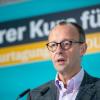 CDU-Parteichef Friedrich Merz spricht bei der Abschluss-Pressekonferenz der Klausurtagung vom CDU-Bundesvorstand in Heidelberg und kündigt Klare Kante gegen die AfD an. 